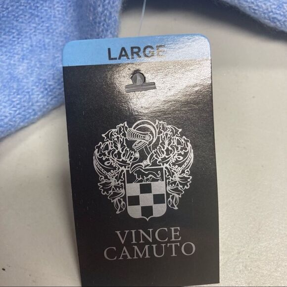 VINCE CAMUTO‎ Women’s Sweater, Marine Blue Size Large Oversized - Picture 11 of 13